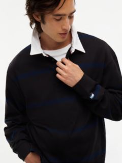 Tommy Hilfiger x FRGMT Rugby Shirt — Black 5