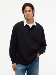 Tommy Hilfiger x FRGMT Rugby Shirt — Black 1