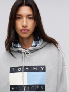 Tommy Hilfiger x FRGMT Relaxed Drawstring Hoody — Grey 6