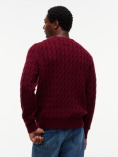 Crest Appliqué Wool Blend Jumper — Purple 6