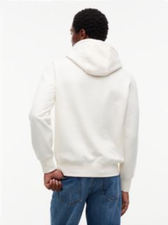 Flag Embroidery Logo Fleece Hoody — Yellow 6