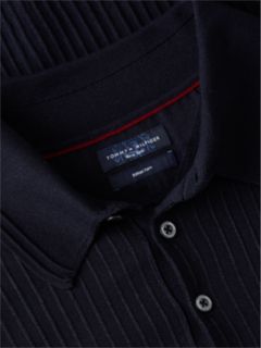 New York Label Performance Polo Jumper — Blue 6