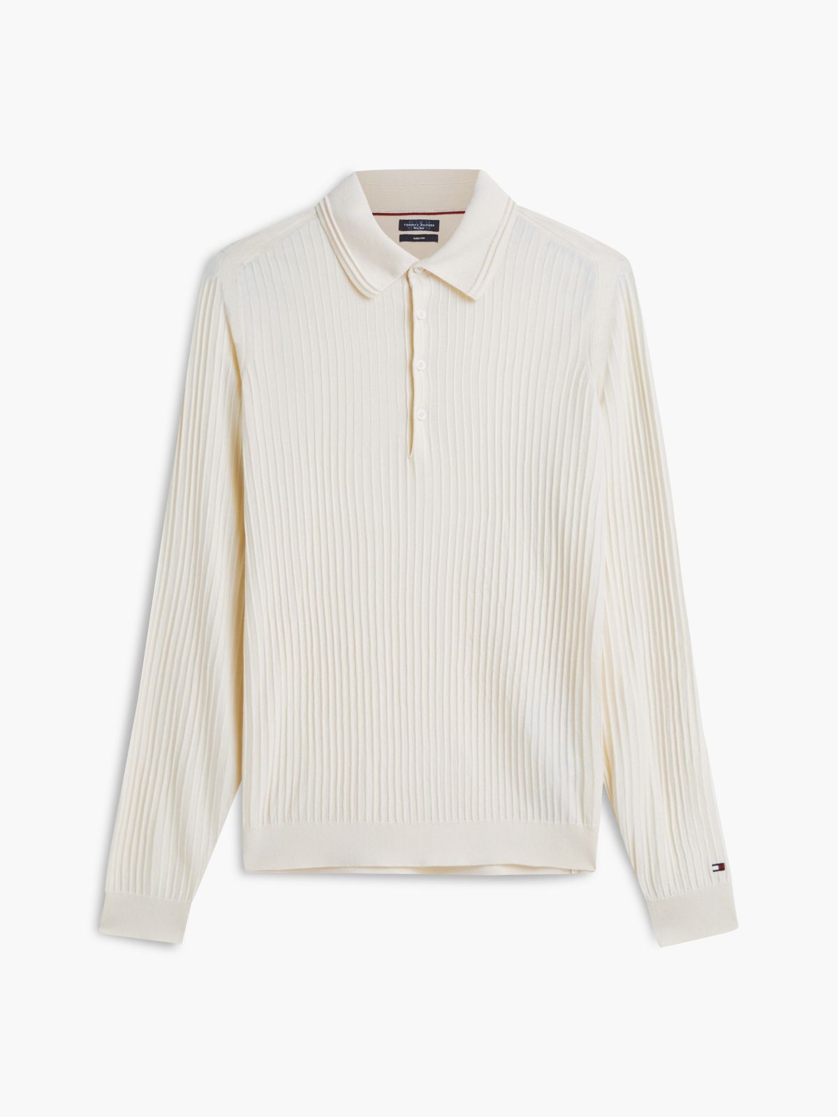 New York Label Performance Polo Jumper — Yellow