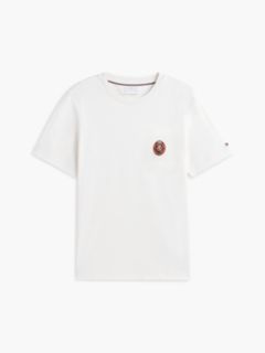 Crest Pocket Fluid Cotton T-Shirt — Yellow 5