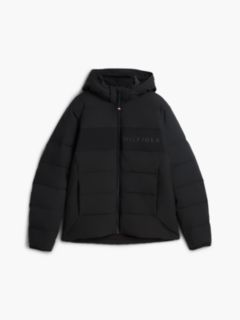 Detachable Hood Puffer Jacket — Black 6
