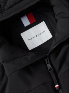 Detachable Hood Puffer Jacket — Black 7
