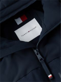 Detachable Hood Puffer Jacket — Blue 7