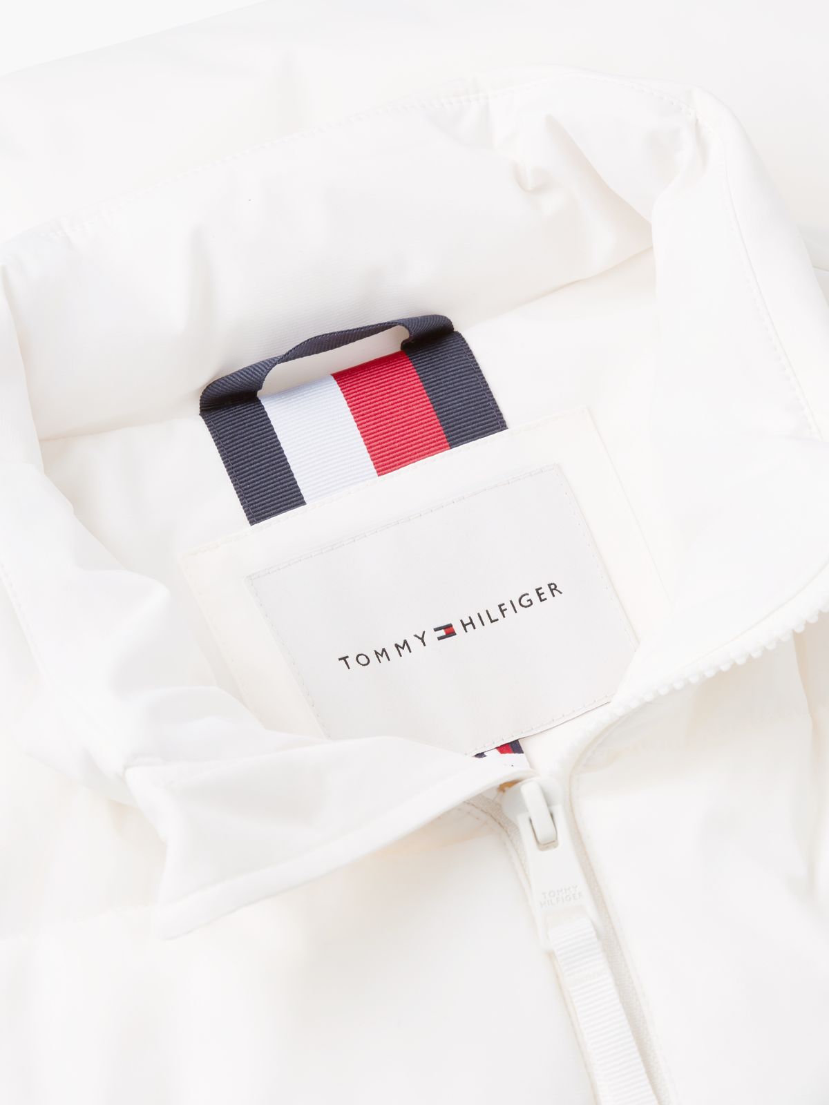 Tonal Logo Quilted Gilet — White
