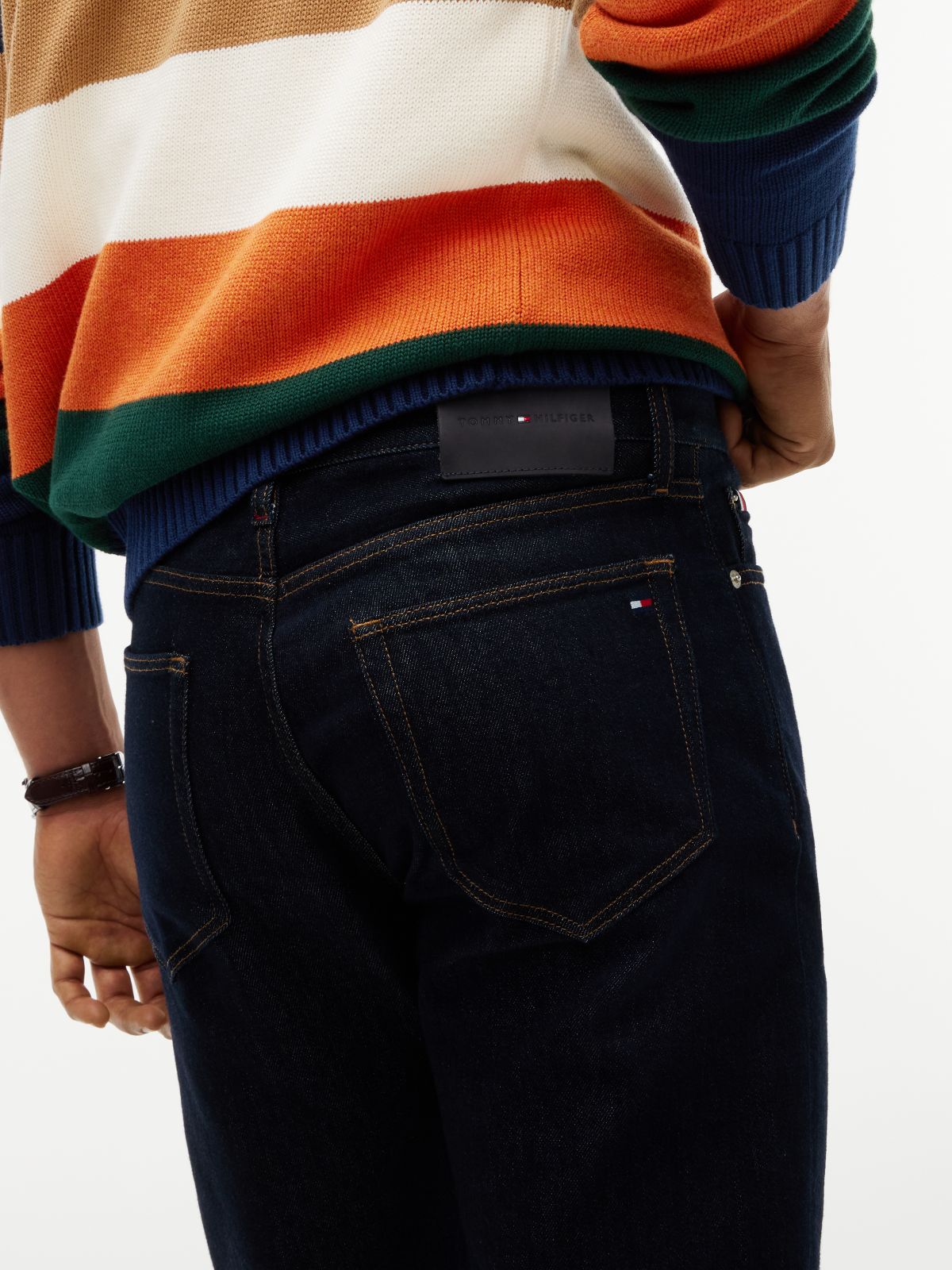 Denton Slim Straight Lyocell Blend Jeans — Denim