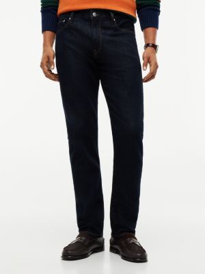 denim denton slim straight lyocell blend jeans for men tommy hilfiger