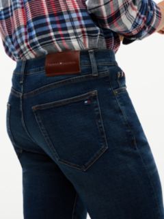 Denton Slim Straight Leg Faded Jeans — Denim 4