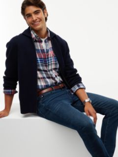 Denton Slim Straight Leg Faded Jeans — Denim 5