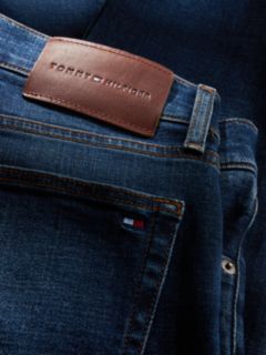 Denton Slim Straight Leg Faded Jeans — Denim 8
