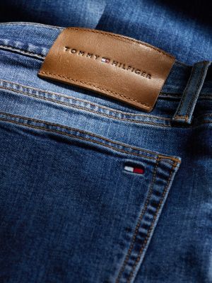 denim denton slim straight faded jeans for men tommy hilfiger