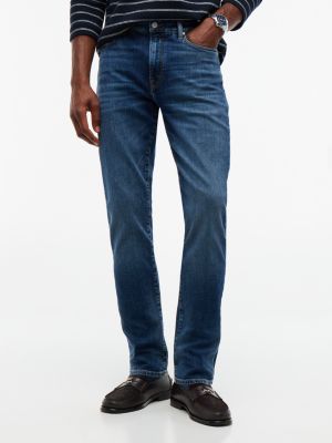 denim denton slim straight faded jeans for men tommy hilfiger