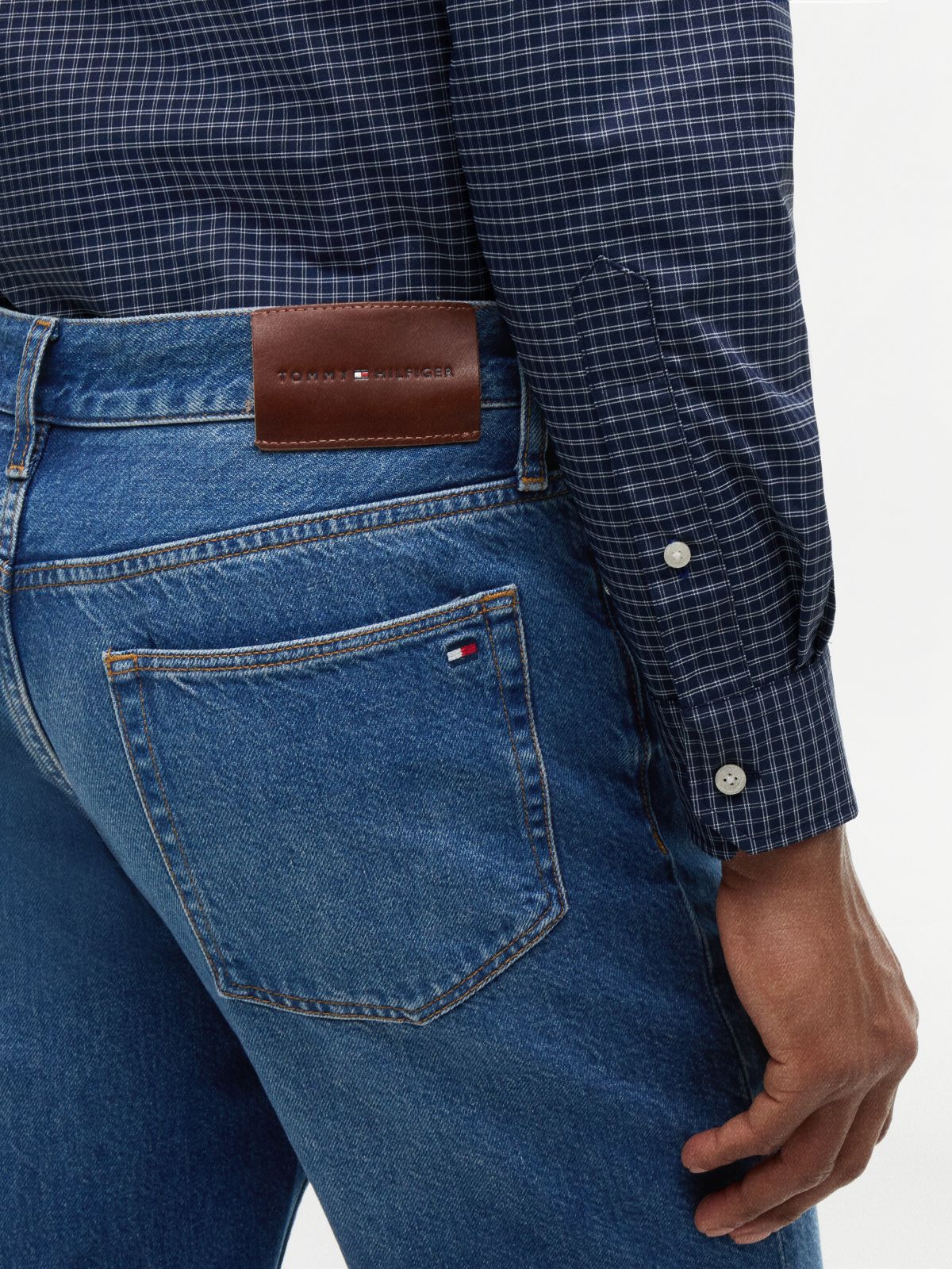 Soho Regular Tapered Whiskered Jeans — Denim