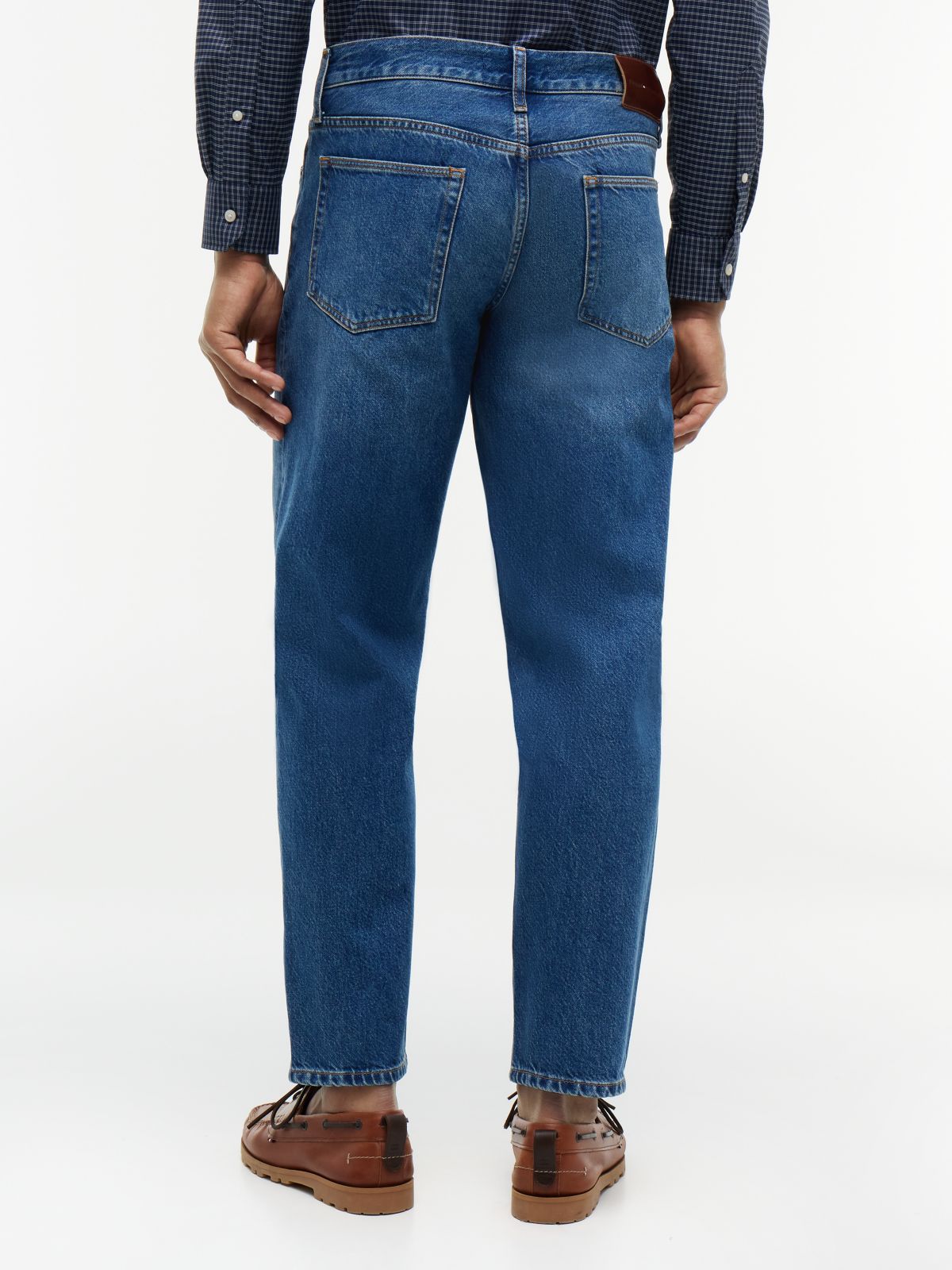Soho Regular Tapered Whiskered Jeans — Denim