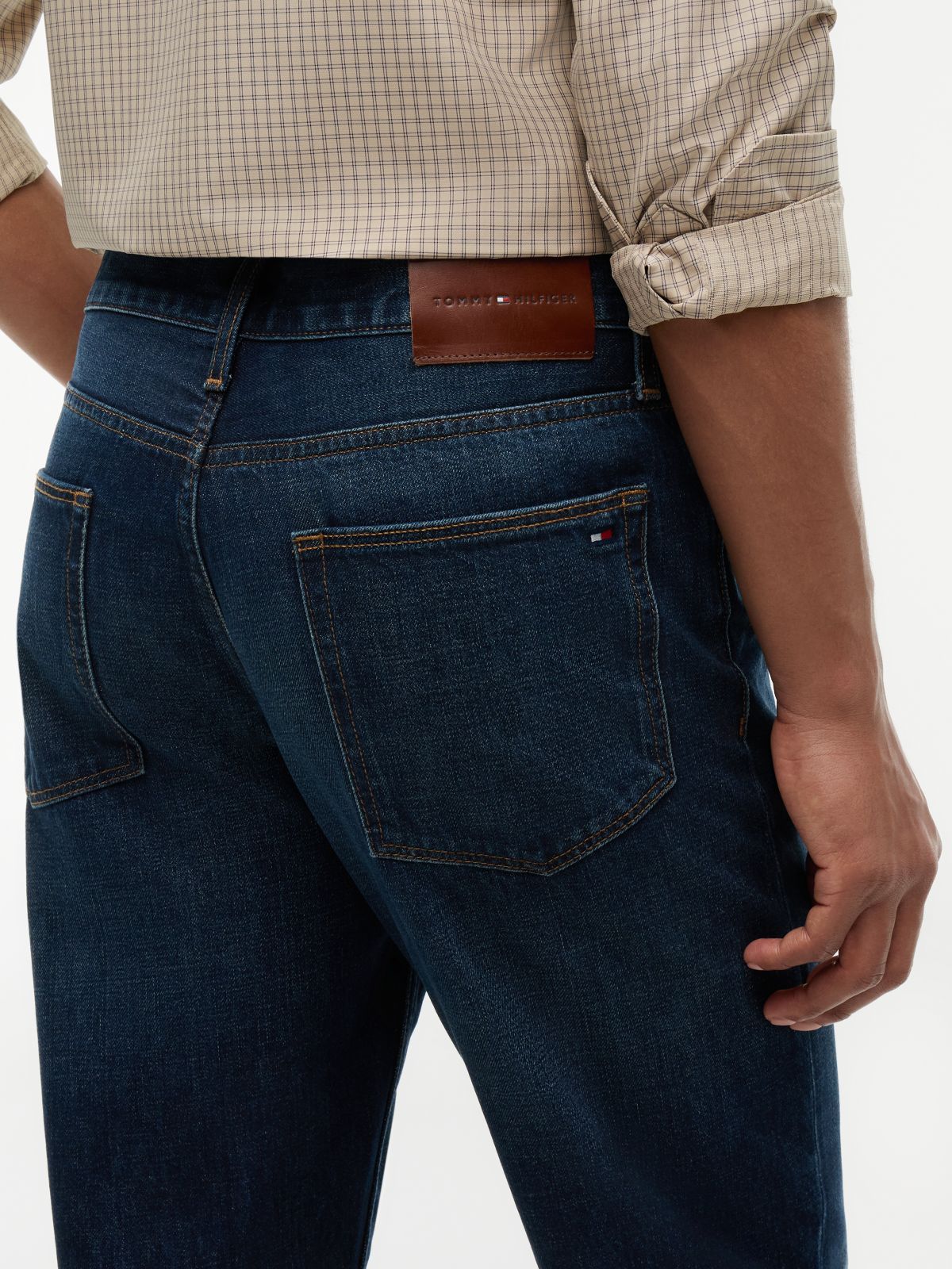 Soho Regular Tapered Faded Jeans — Denim