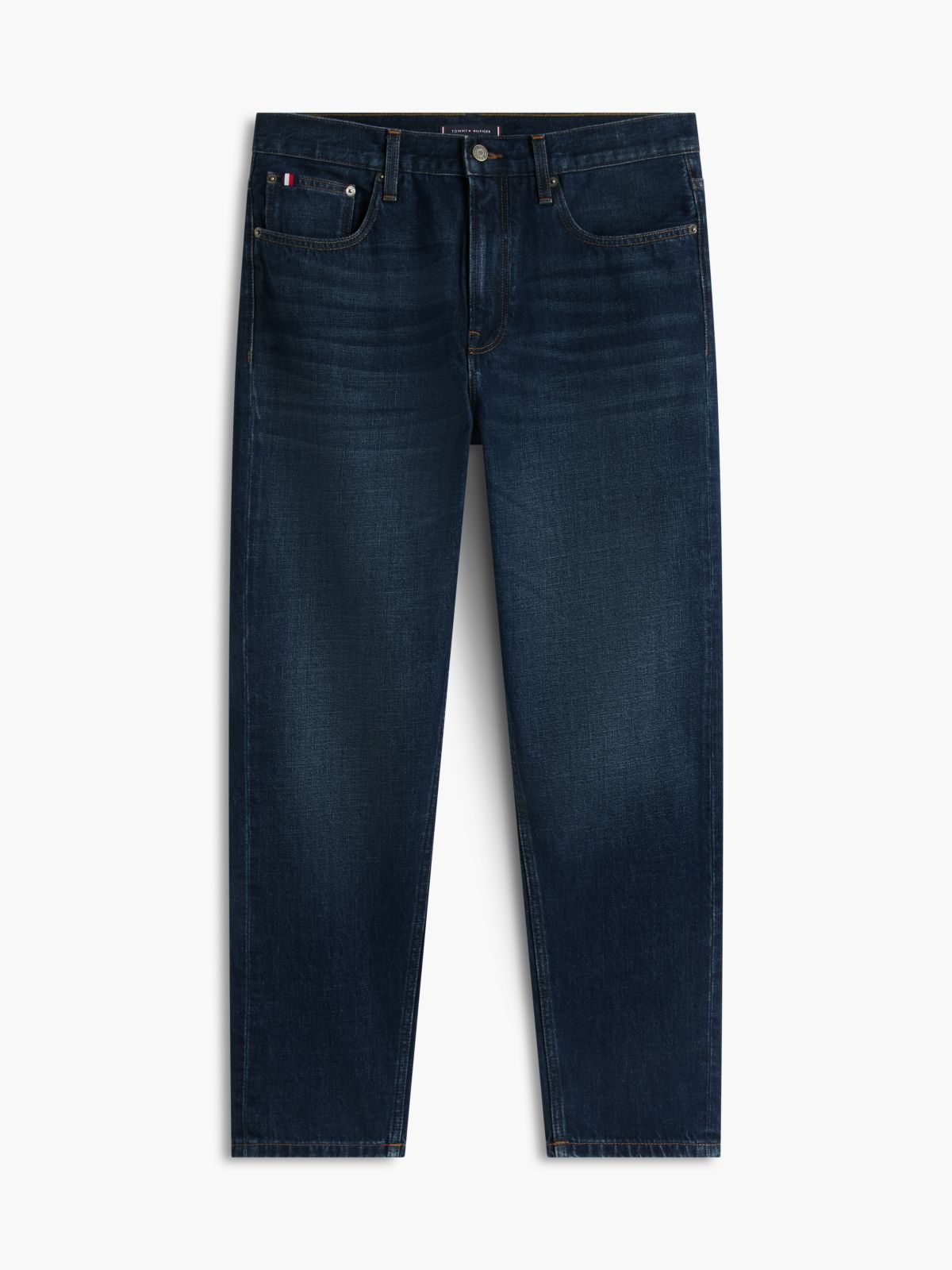 Soho Regular Tapered Faded Jeans — Denim