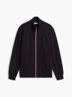 Global Stripe Terry Track Jacket — Black 4