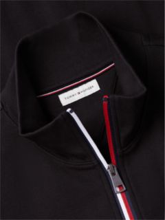 Global Stripe Terry Track Jacket — Black 5