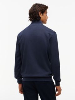Global Stripe Terry Track Jacket — Blue 5
