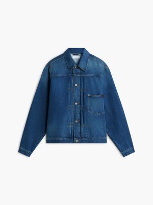 denim regular denim jacket for men tommy hilfiger