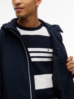 Lightweight Hooded Padded Jacket — Blue 4