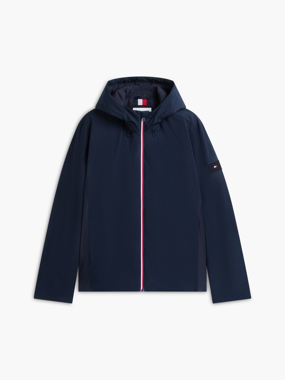 Lightweight Hooded Padded Jacket — Blue