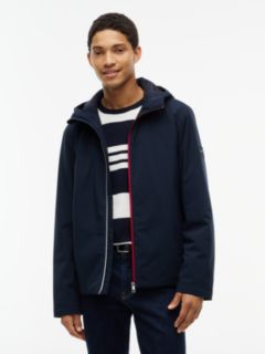 Lightweight Hooded Padded Jacket — Blue 1