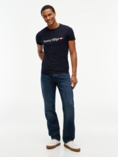 Logo Slim Jersey T-Shirt — Blue 2