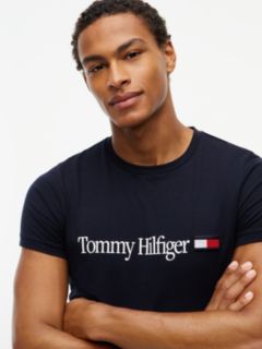 Logo Slim Jersey T-Shirt — Blue 3