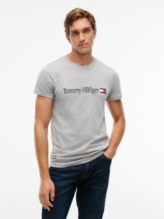 Logo Slim Jersey T-Shirt — Grey 1