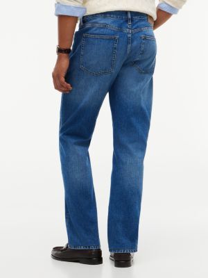denim dover regular straight leg whiskered jeans for men tommy hilfiger