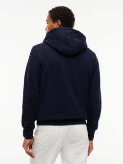 Stack Logo Terry Drawstring Hoody — Blue 4