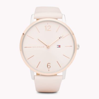 tommy hilfiger watch pink