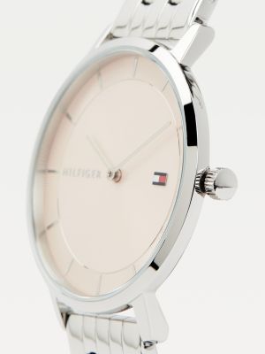 Las mejores ofertas en Relojes Pulsera Redondo Banda de Plata Tommy Hilfiger