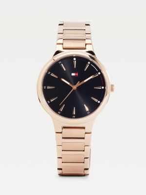 Carnation Gold Ionic-Plated Watch | PINK | Tommy Hilfiger