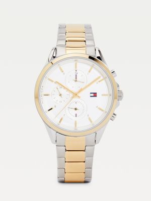 Two-Tone | Stainless Hilfiger Silver Watch Steel Tommy |