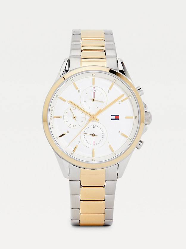 Two-Tone Stainless Steel Watch | Silver | Tommy Hilfiger
