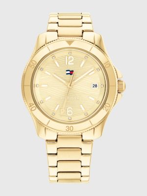 RELOJ TOMMY HILFIGER MUJER - 1782284 GOLD COMBINE