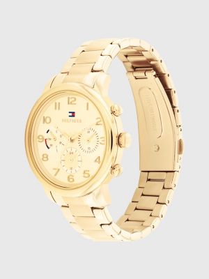 Tommy hilfiger watch mens on sale gold