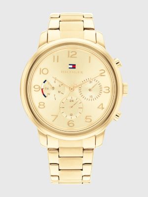 Tommy Hilfiger Gold Flowers 1781781 reloj dorado para dama - TIME El  Salvador