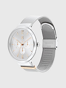 Tommy Hilfiger 1791292 Keagan Silver Watch Dames Accessoires voor voor Horloges voor 
