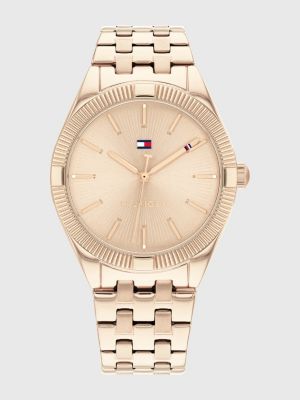 Orologio tommy hilfiger oro on sale rosa