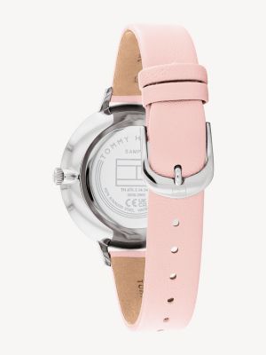 Pink tommy hot sale hilfiger watch