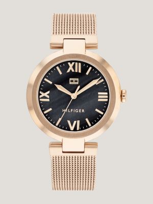 Womens tommy hilfiger on sale watch rose gold