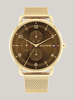 Chocolate gold outlet watch womens