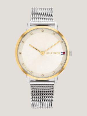 Montre femme discount tommy hilfiger or