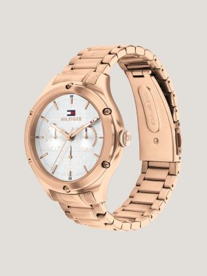 Reloj Tommy Hilfiger Florence Mujer Plateado y Rosa Analógico